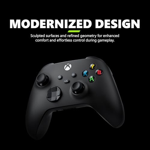 Xbox Wireless Gaming Controller (2025) – Carbon Black – Play on Xbox, Windows, Android, iOS, FireTV Sticks, Smart TVs, VR Headsets - Image 3