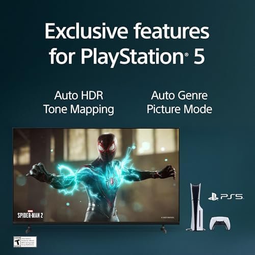 Sony BRAVIA 2 II 55 Inch 4K Ultra HD LED Smart TV with Google TV and Exclusive Features for PlayStation®5 (K-55S20M2), 2025 Model : Electronics - Image 6