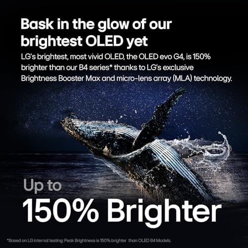 LG 83-Inch Class OLED evo G4 Series Smart TV 4K Processor Flat Screen with Magic Remote AI-Powered with Alexa Built-in (OLED83G4WUA, 2024) : Electronics - Image 9