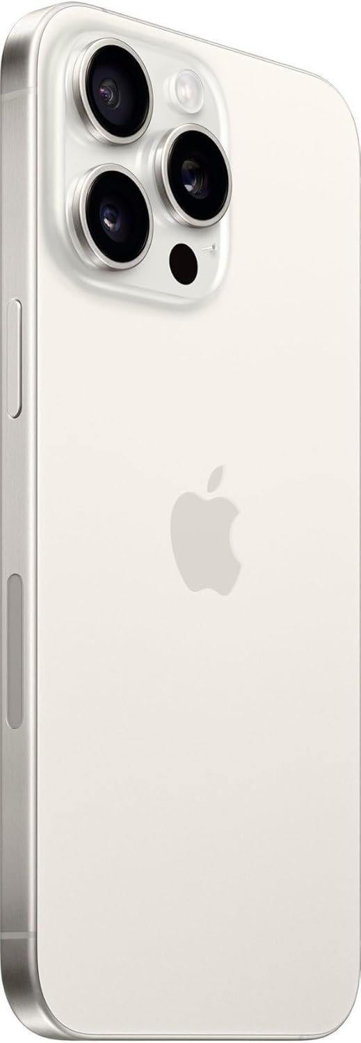 Apple iPhone 15 Pro Max, 256GB, White Titanium - Image 5