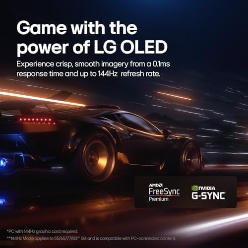 LG 83-Inch Class OLED evo G4 Series Smart TV 4K Processor Flat Screen with Magic Remote AI-Powered with Alexa Built-in (OLED83G4WUA, 2024) : Electronics - Image 7