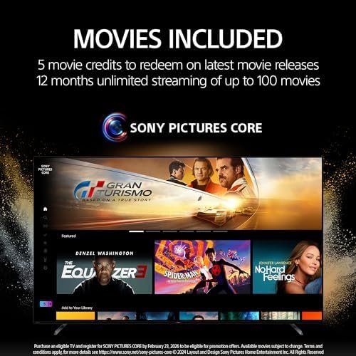 Sony BRAVIA 2 II 55 Inch 4K Ultra HD LED Smart TV with Google TV and Exclusive Features for PlayStation®5 (K-55S20M2), 2025 Model : Electronics - Image 5